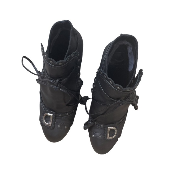 Dior Vintage Booties Black Leather - Picture 8 of 15